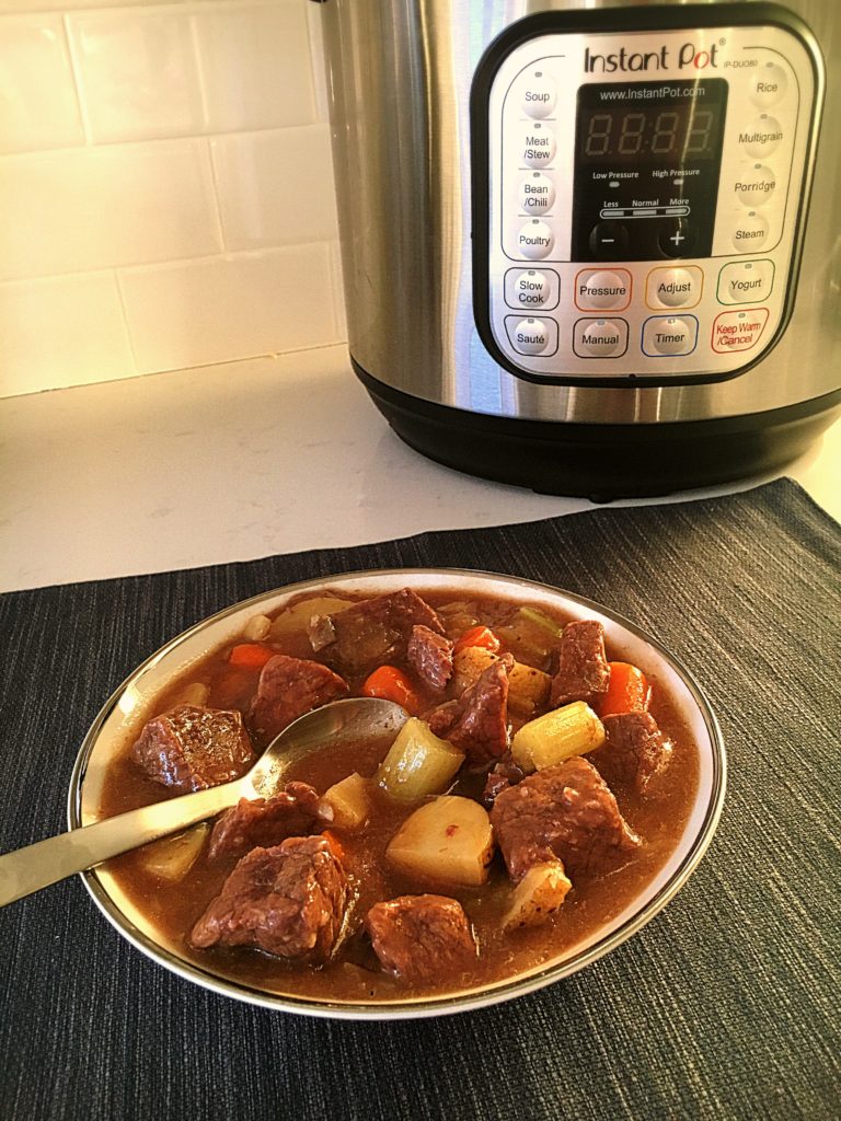 Instant Pot Beef Stew - Simply Seeking Joy
